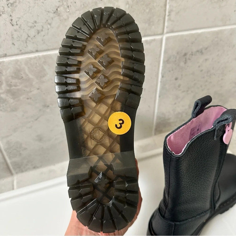 Dr. Martens Pink Interior Boots